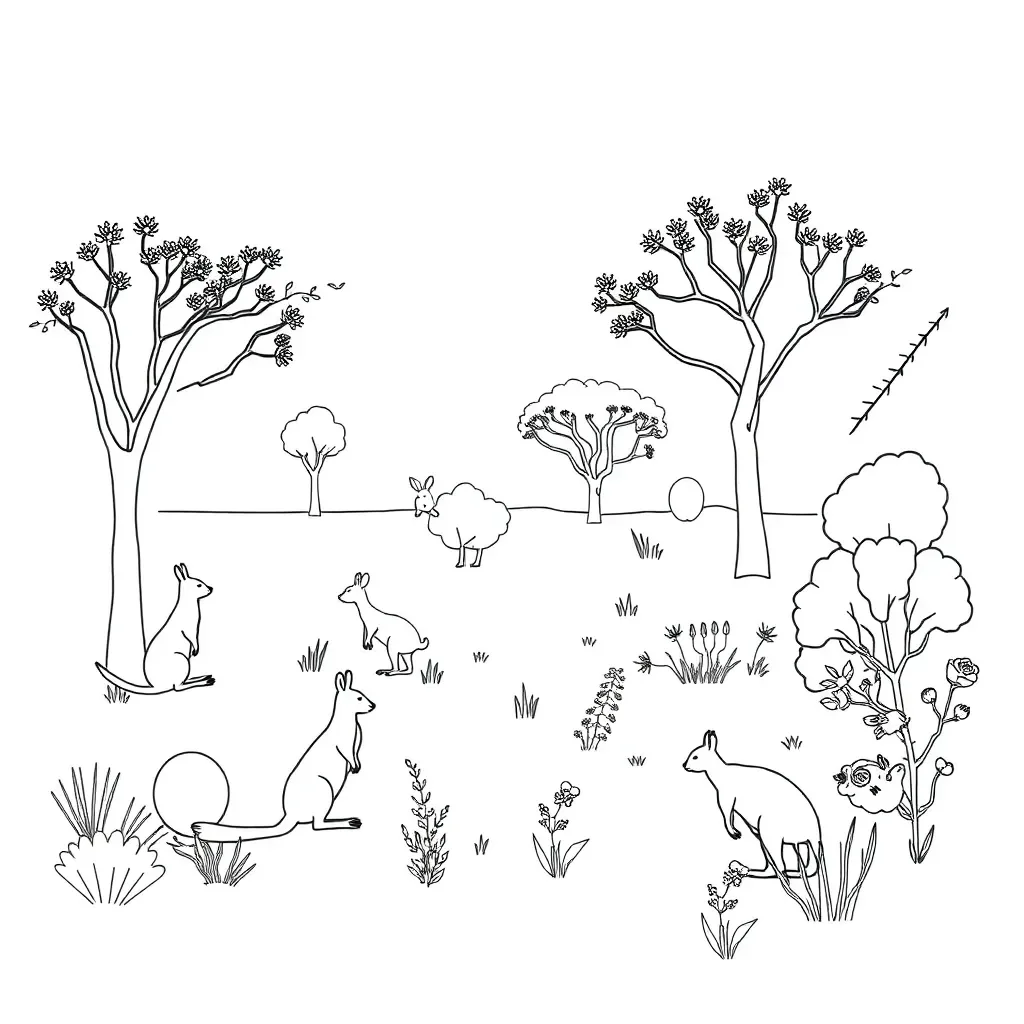 Reading and thinking illustration