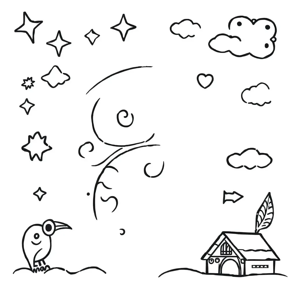 Worksheet illustration