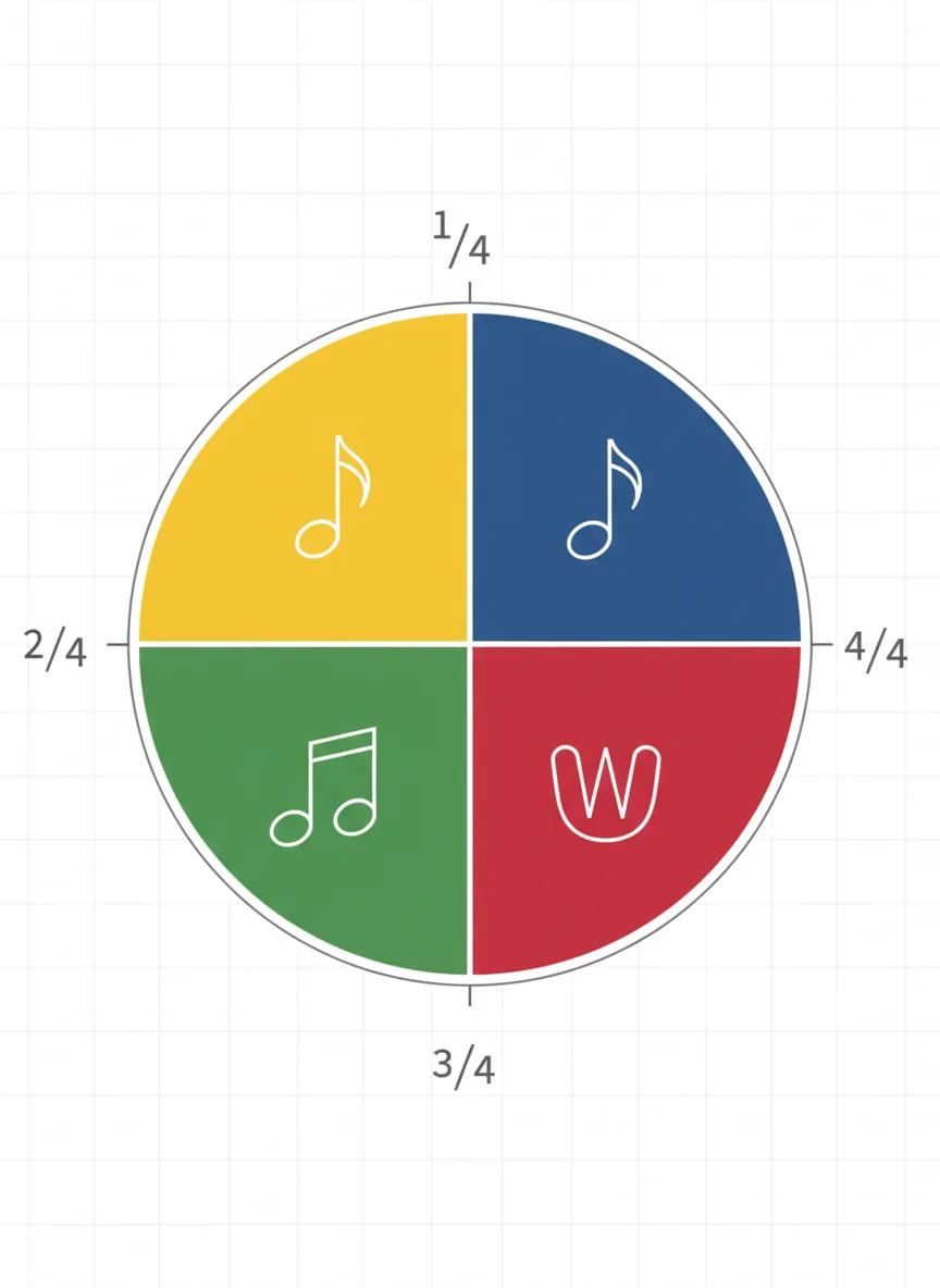 4 Beats = 1 Whole Bar