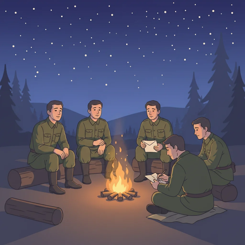 How do you think the soldiers felt being so far from home?