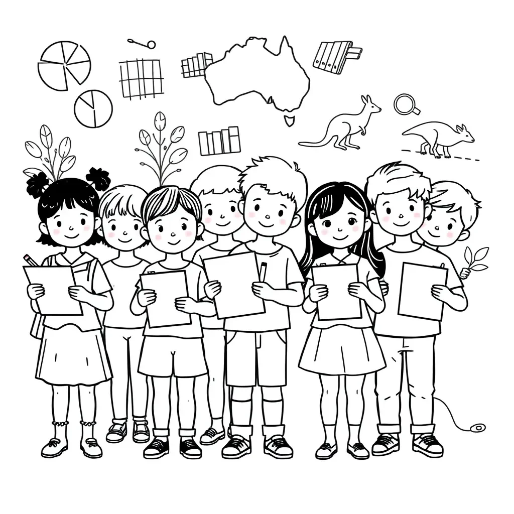 Worksheet illustration