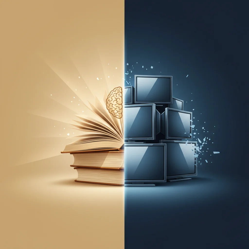 Books vs. Screens in the Story