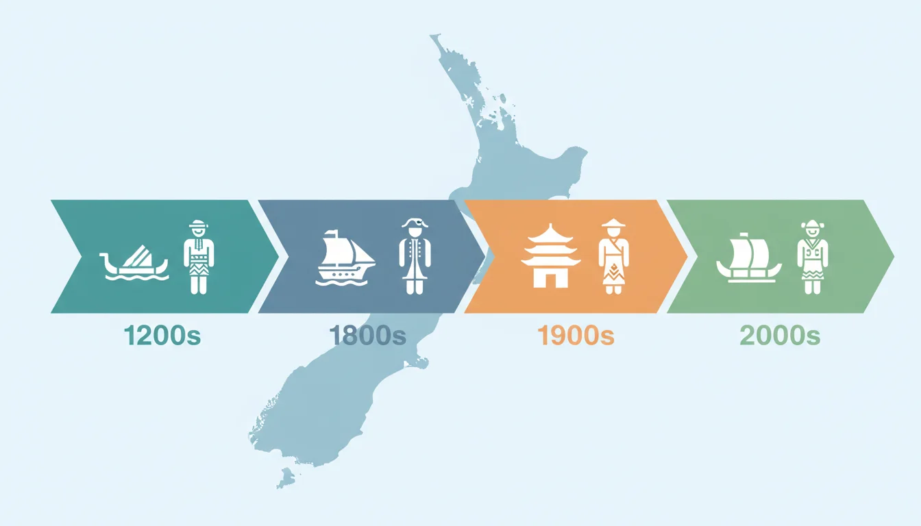 New Zealand Migration Timeline