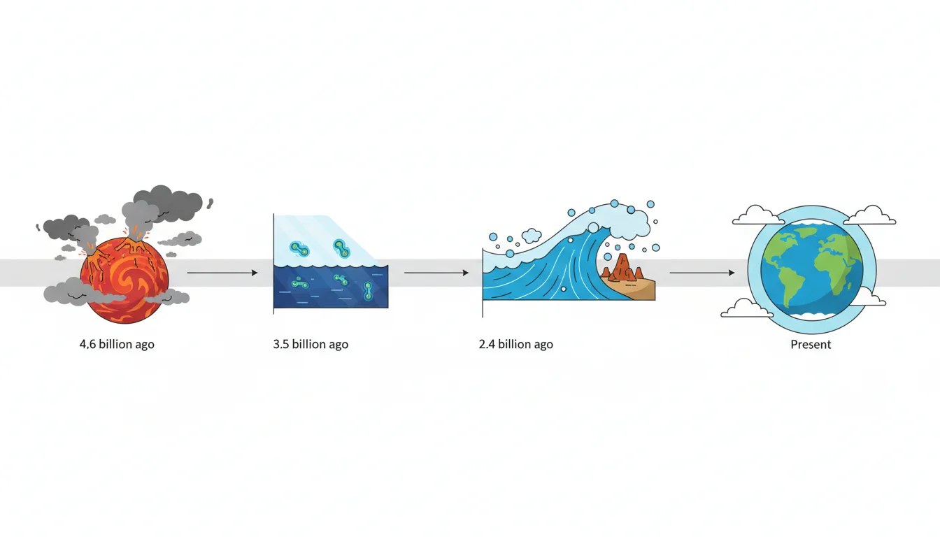 Earth's Atmospheric Timeline