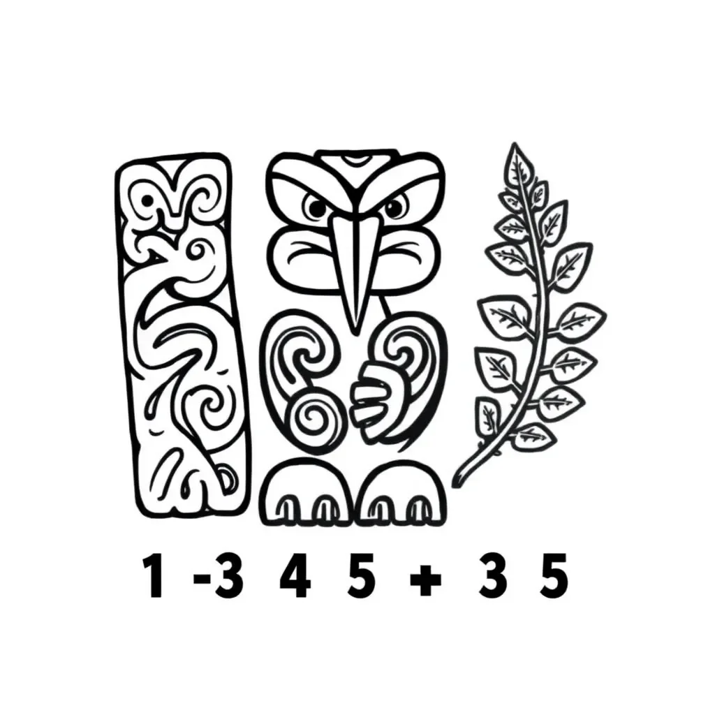 Subtraction worksheet illustration