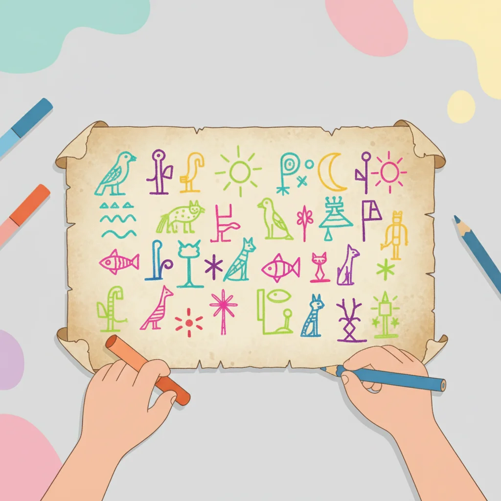 Let's Create Our Own Hieroglyphics!