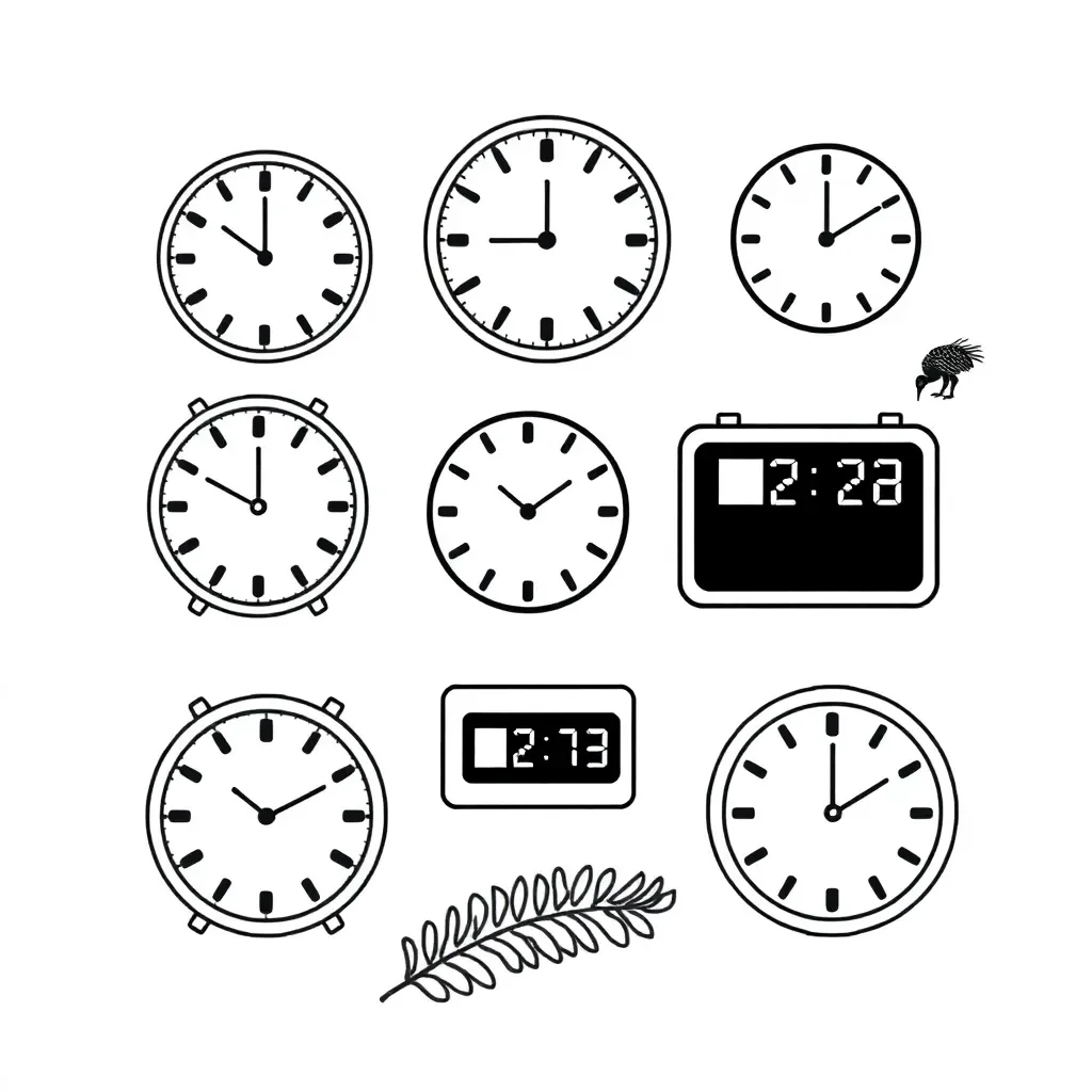 Clock illustration