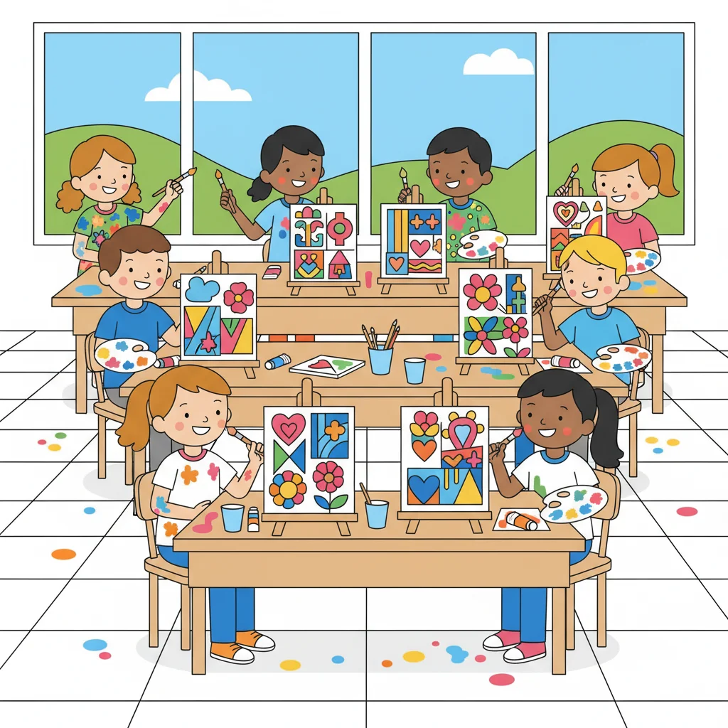 Create Your Britto-Inspired Artwork!