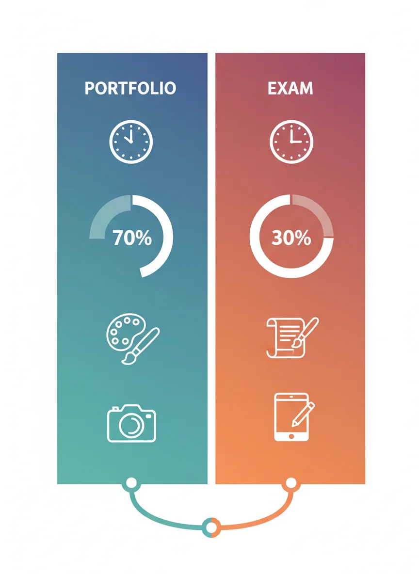 GCSE Art Exam Structure