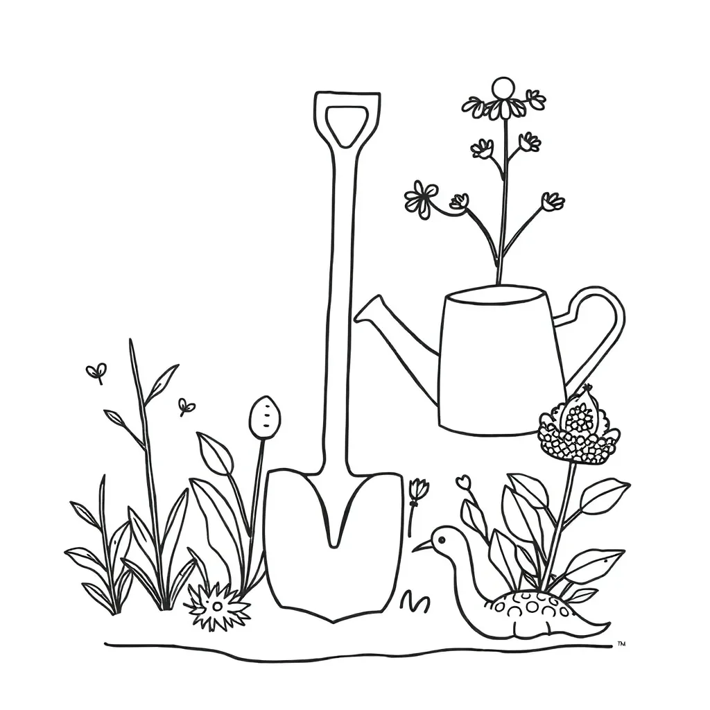 Worksheet illustration