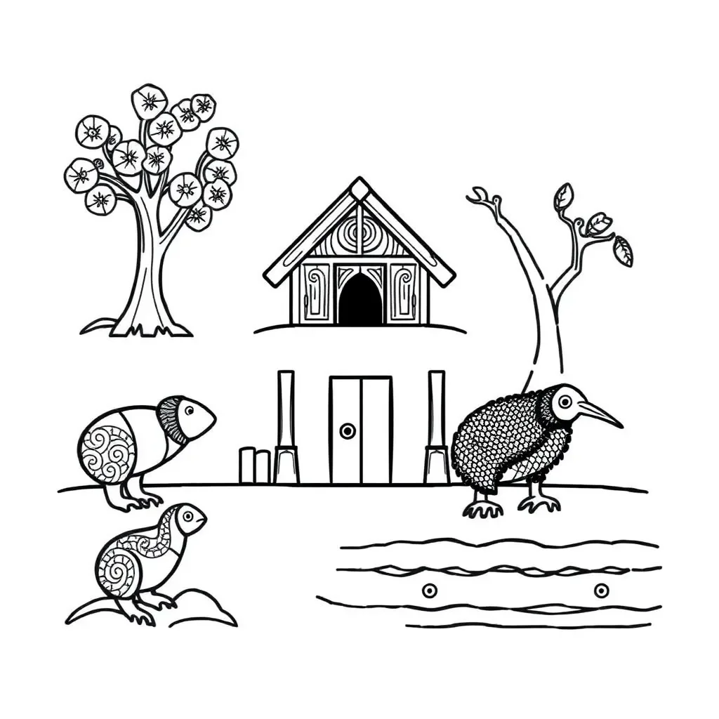 Nouns worksheet illustration