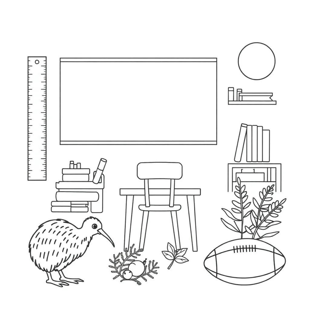 Length measurement illustration