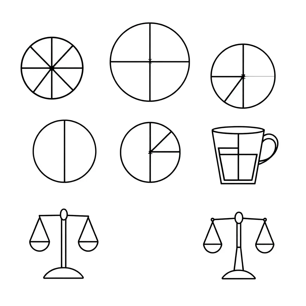 Fractions illustration