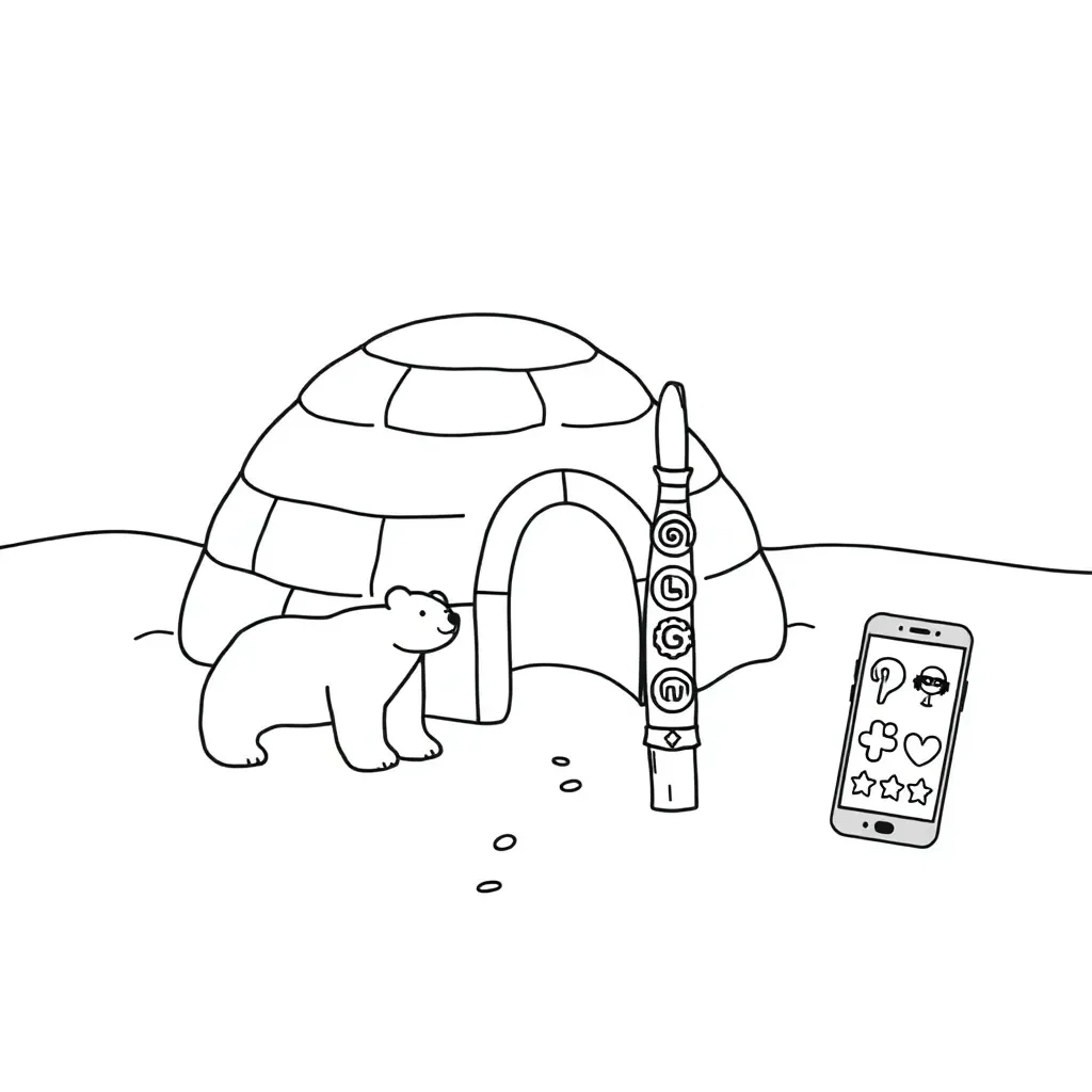 Worksheet illustration
