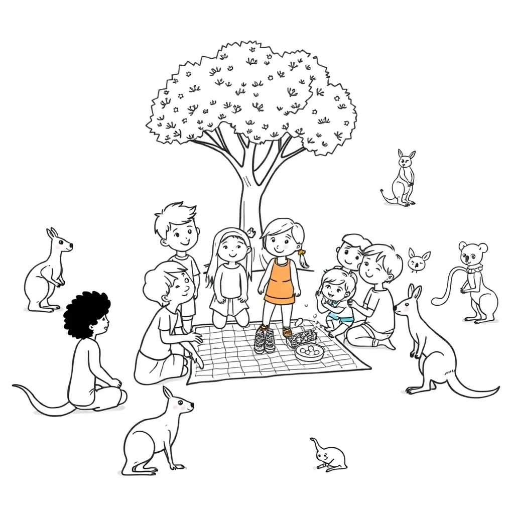 Worksheet illustration