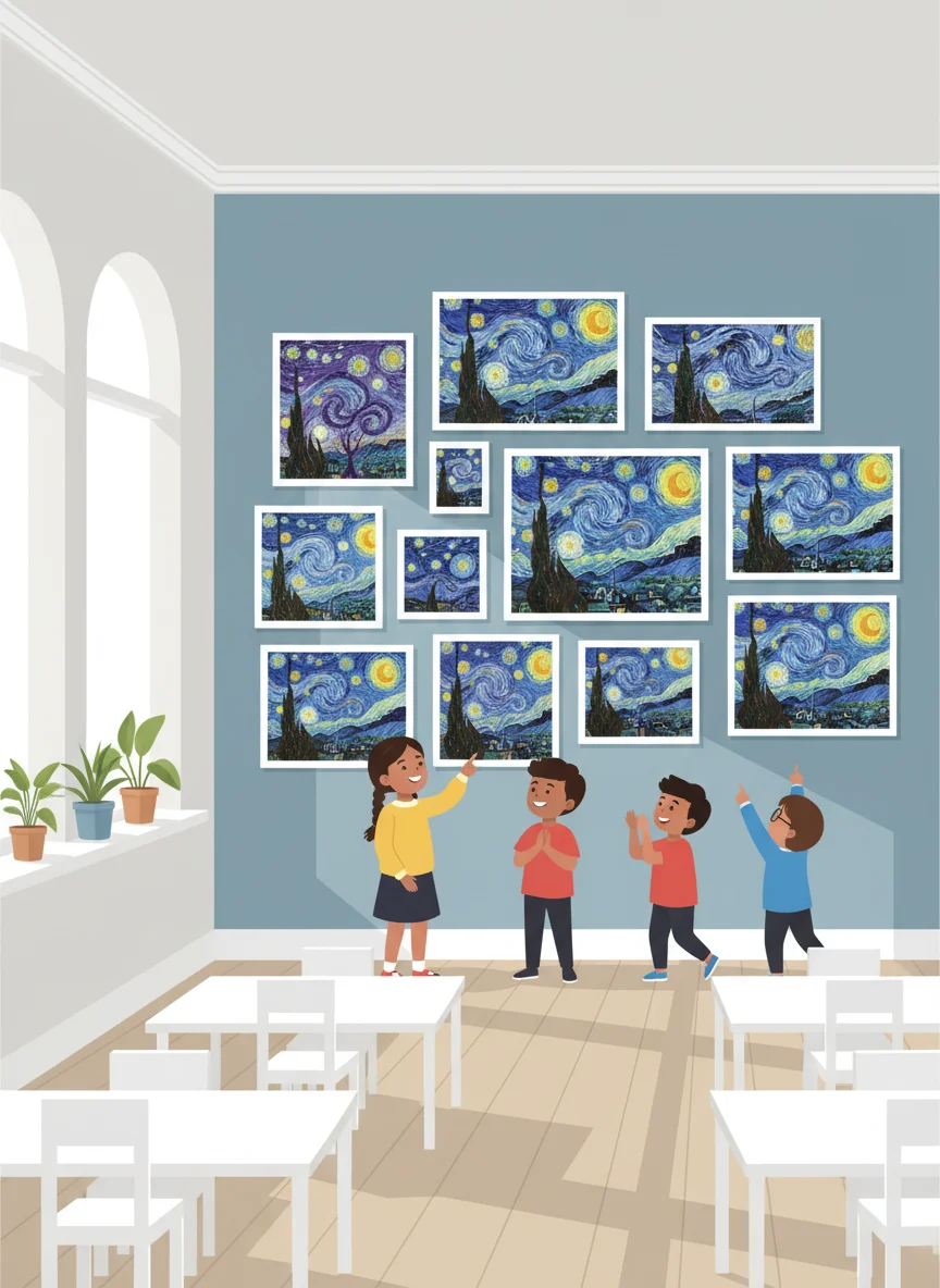 Share Your Starry Night Masterpiece! - Whakatōpū