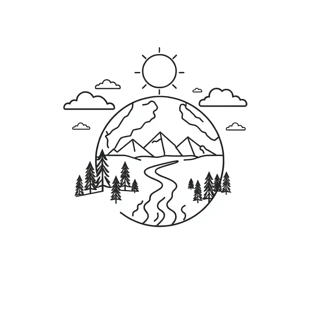 Worksheet illustration