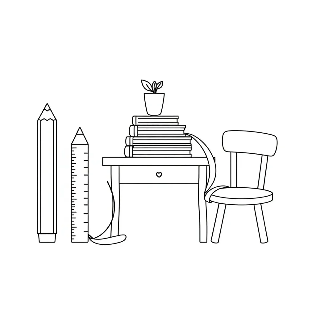 Worksheet illustration