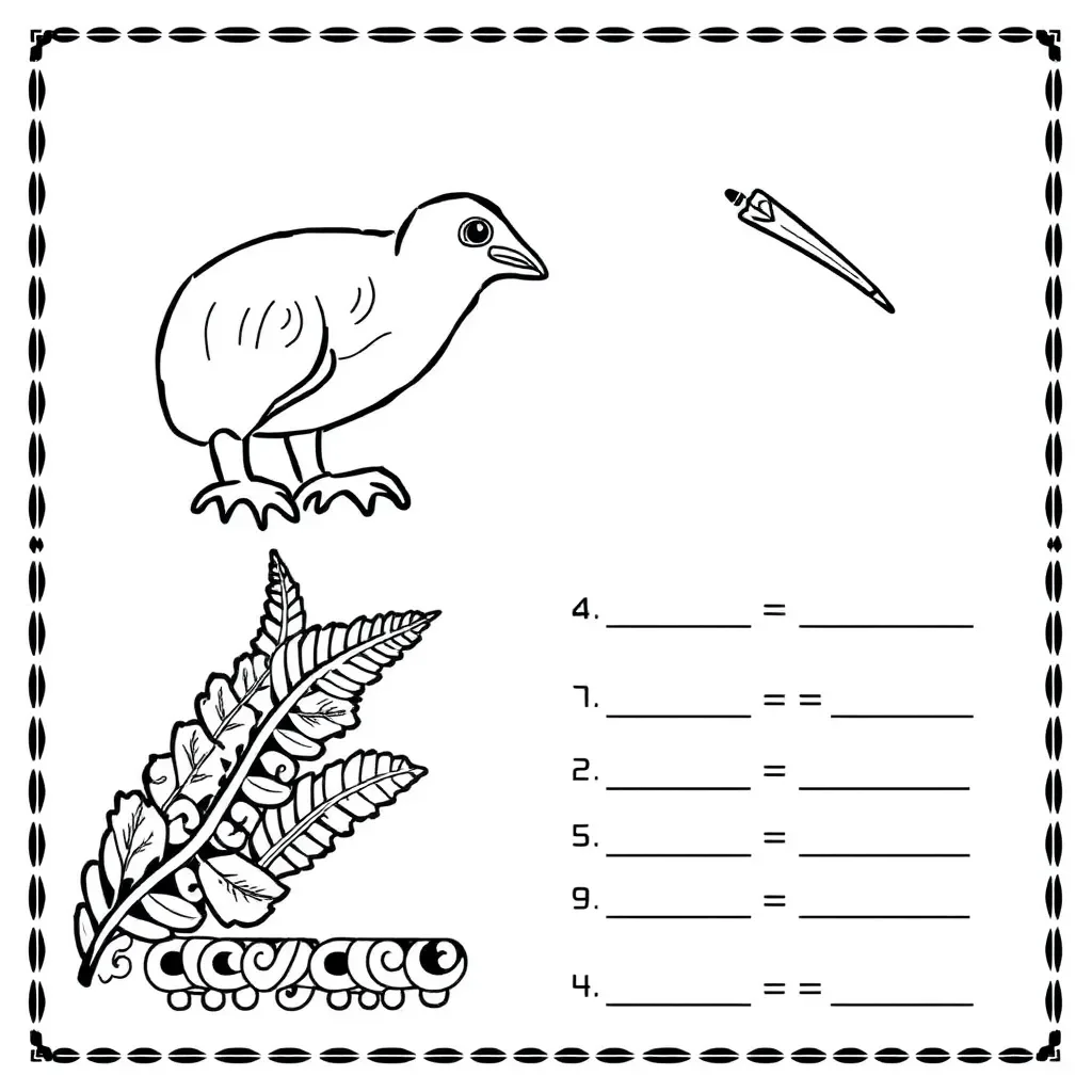 Column subtraction illustration