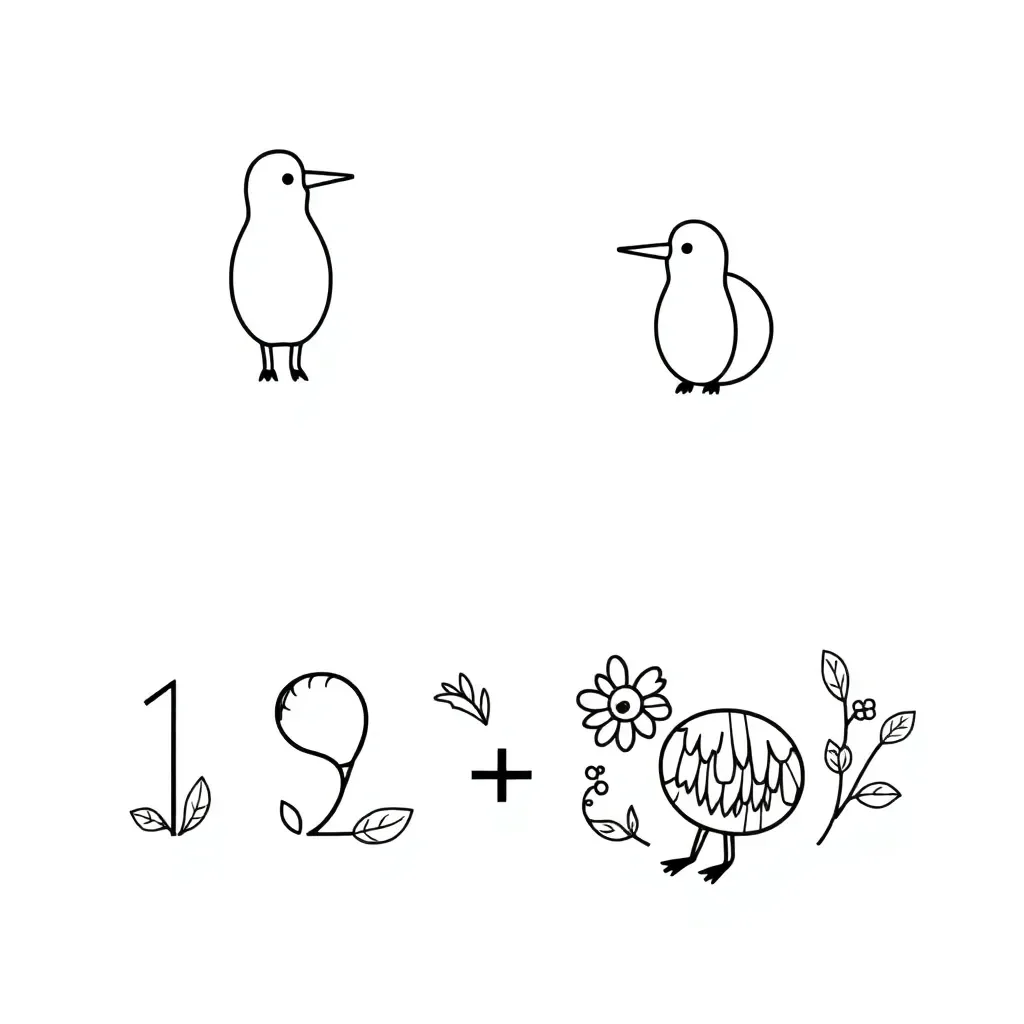 Two-digit addition illustration