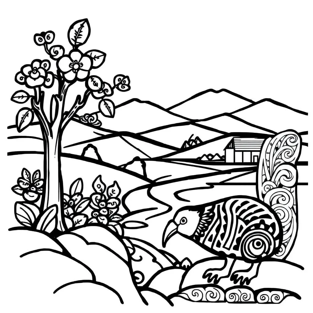 Diary writing illustration
