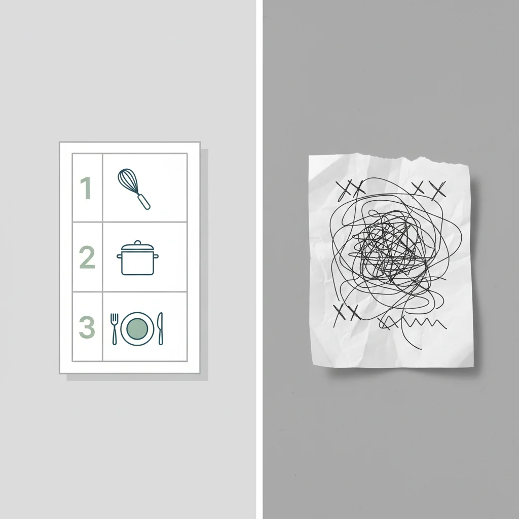 Good Instructions vs Poor Instructions