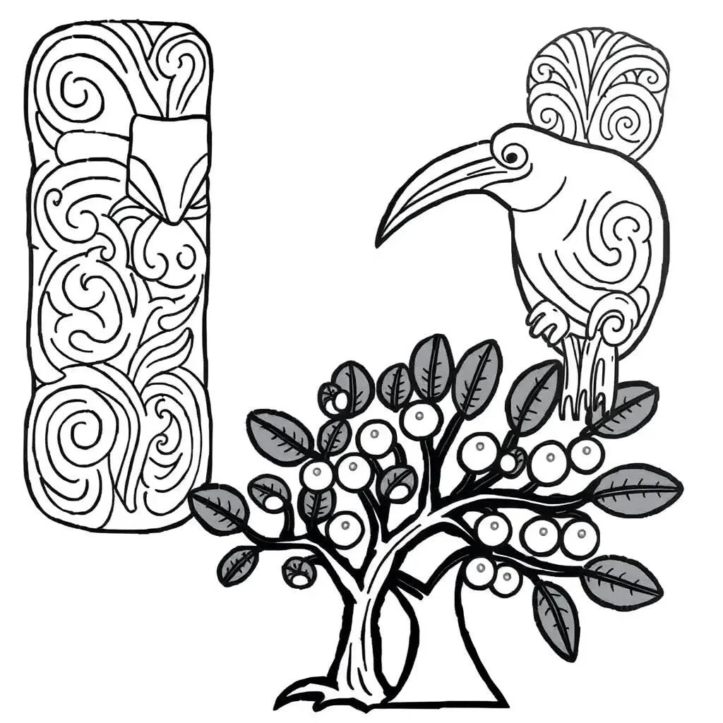 Spelling worksheet illustration