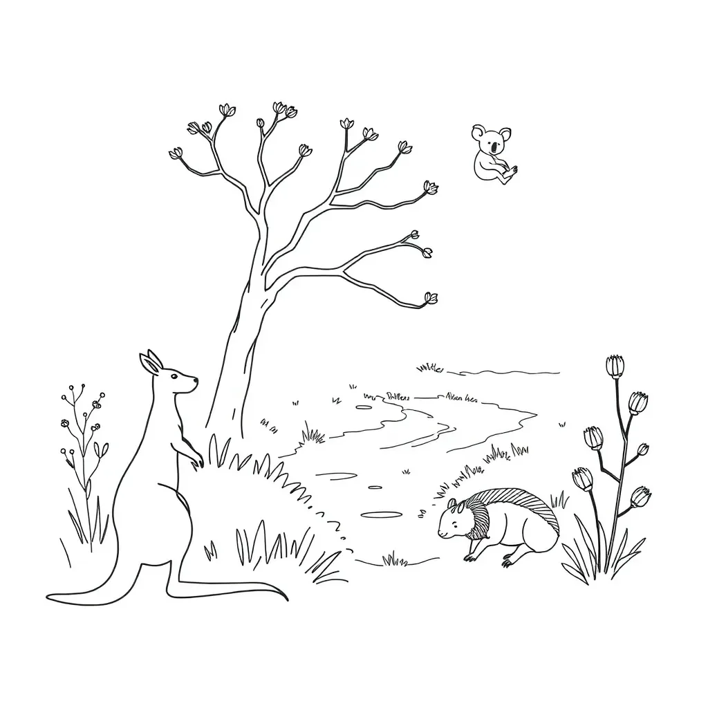 Grammar worksheet illustration