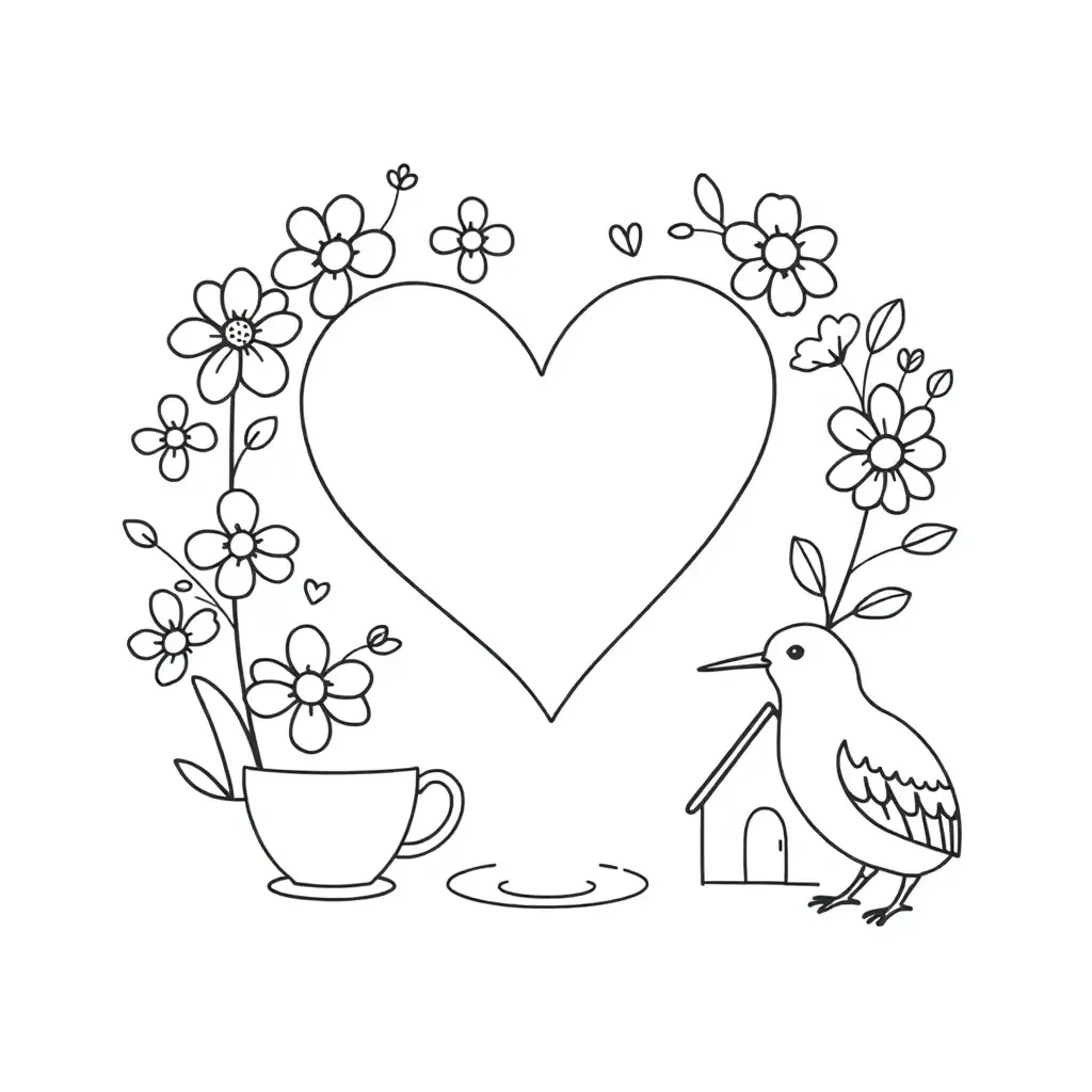 Mother's Day poetry illustration