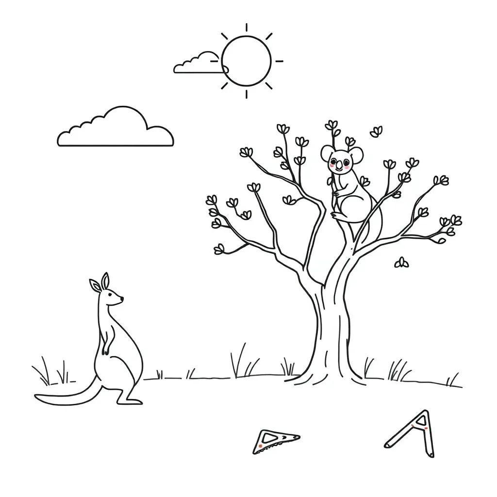 Worksheet illustration