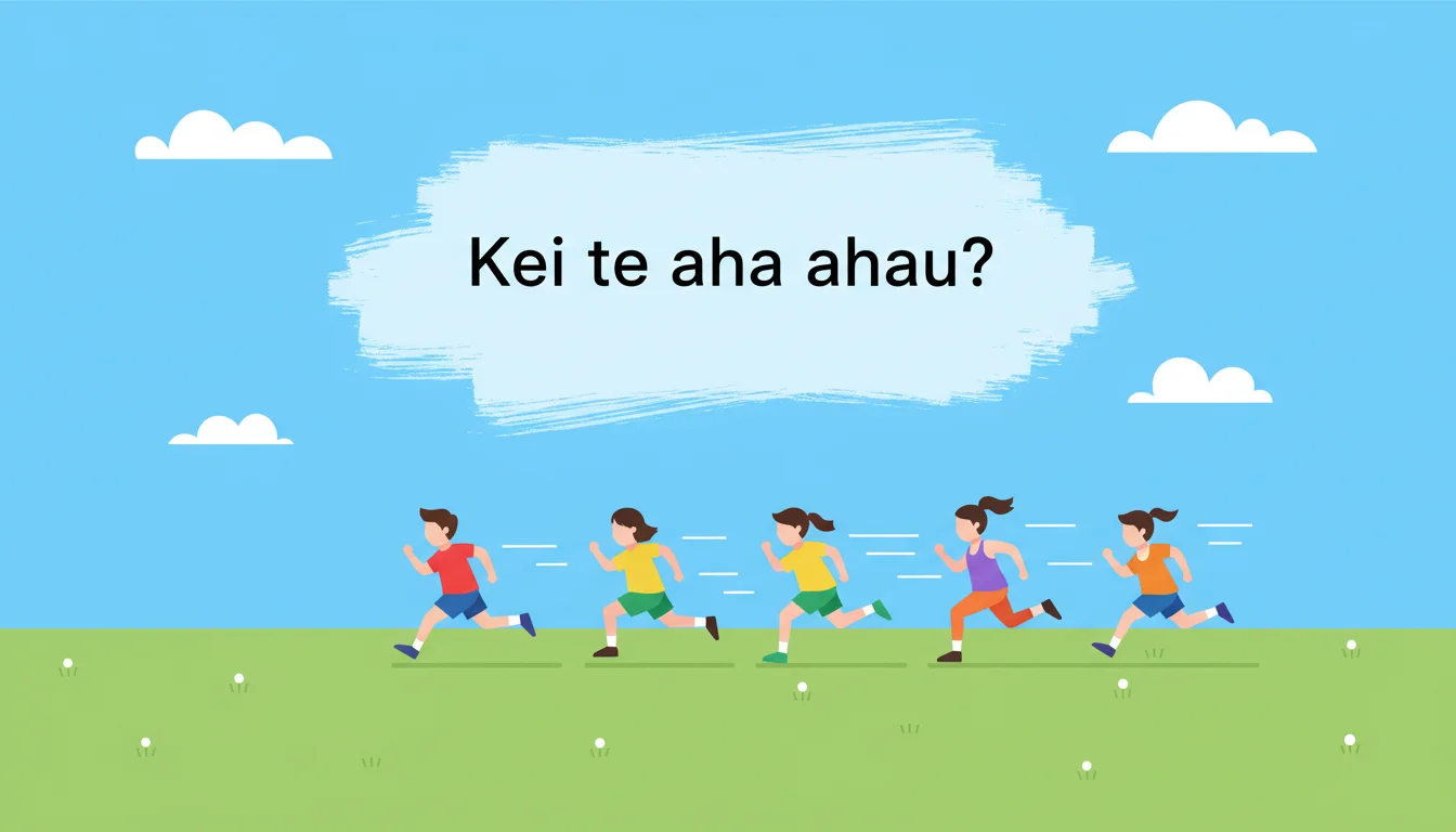 Kei te aha ahau?