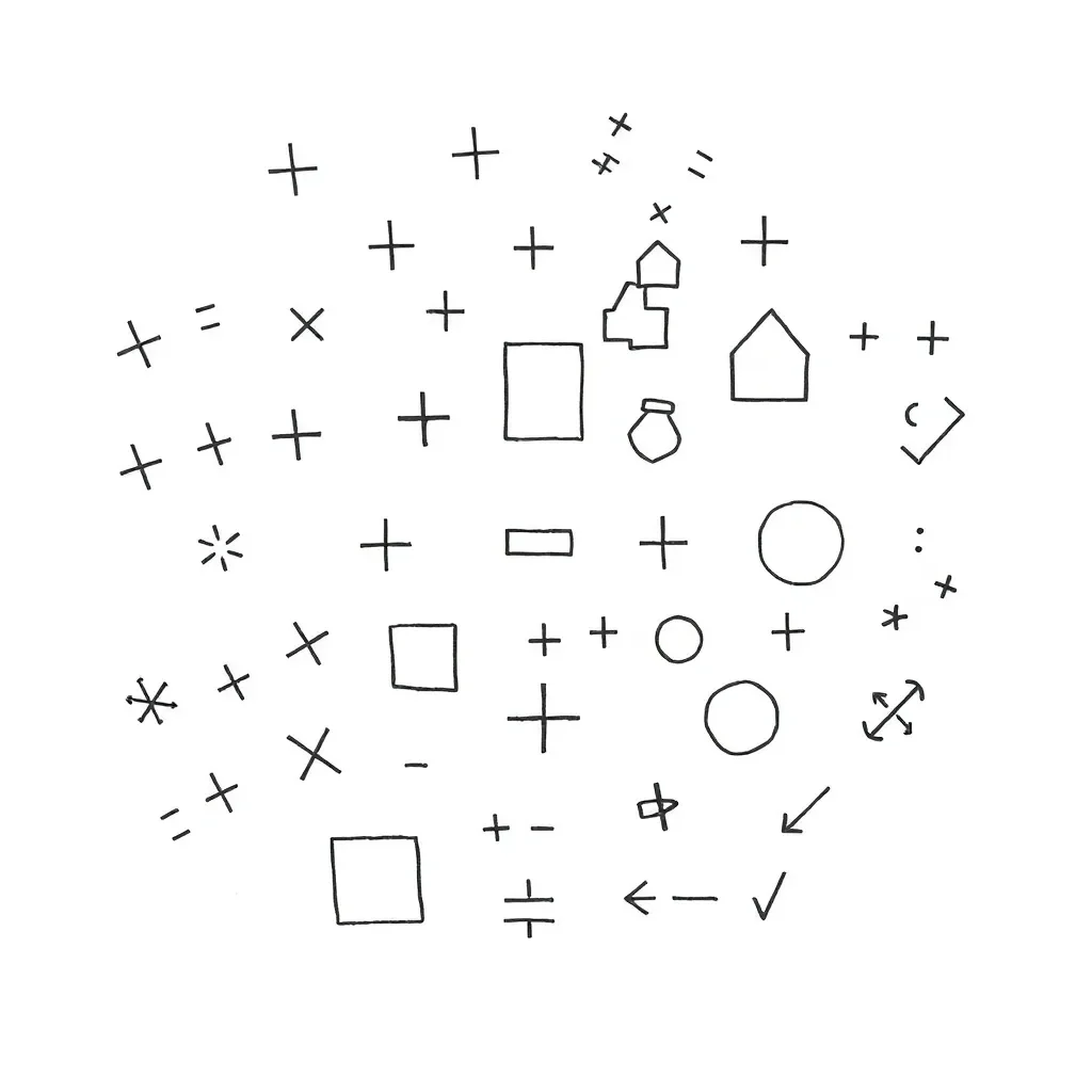 Algebra variables and expressions illustration