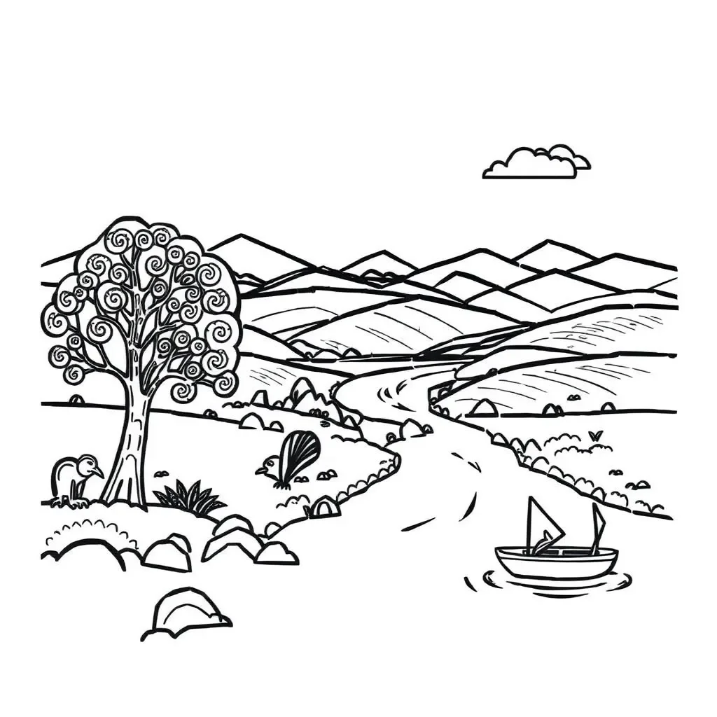 Spelling practice illustration
