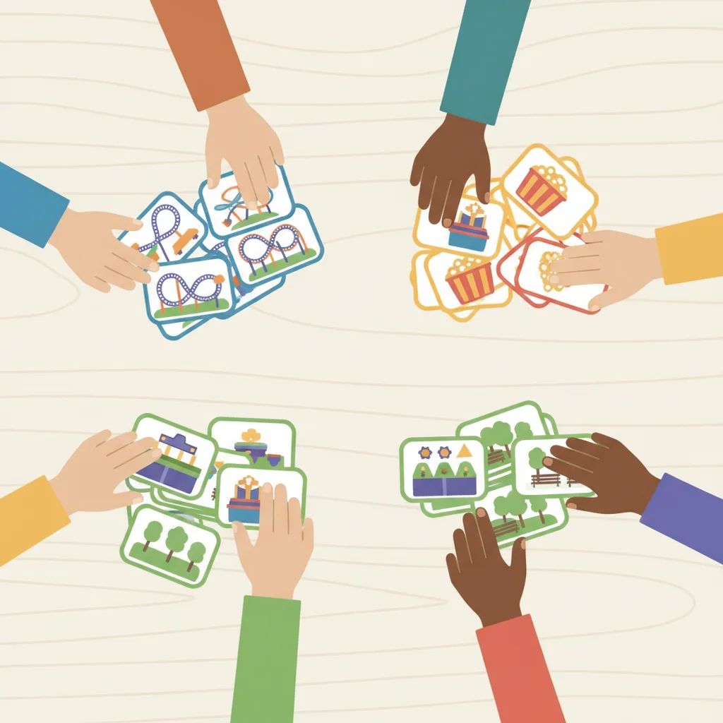 Theme Park Features Sorting