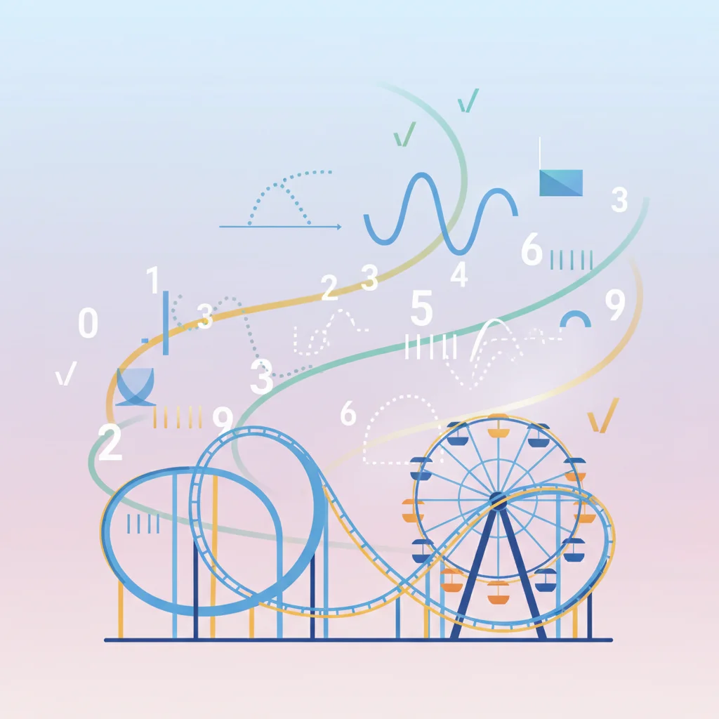Mathematics is everywhere - even in the fun world of theme parks!