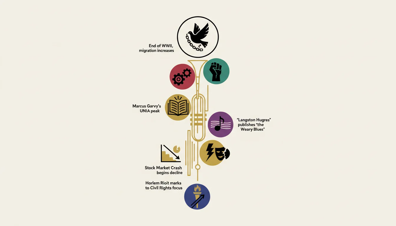 Timeline of the Harlem Renaissance