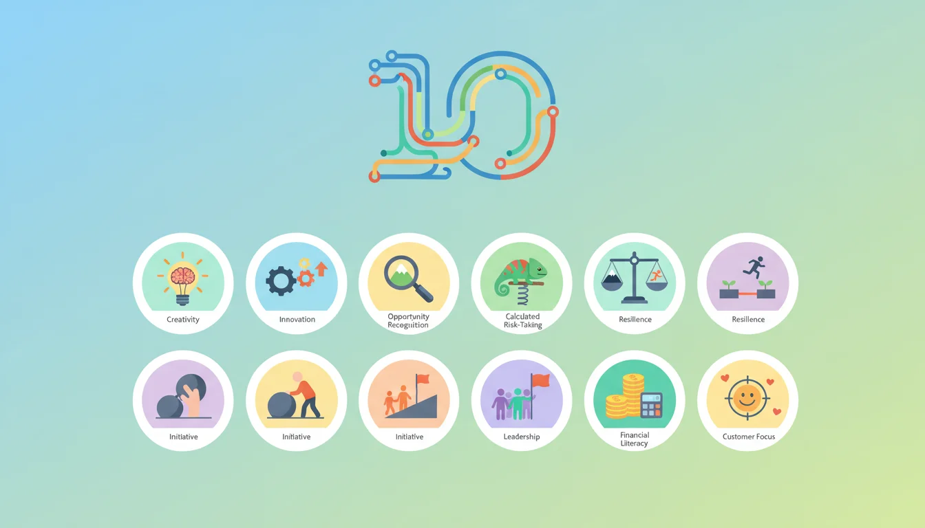 10 Key Entrepreneurial Characteristics