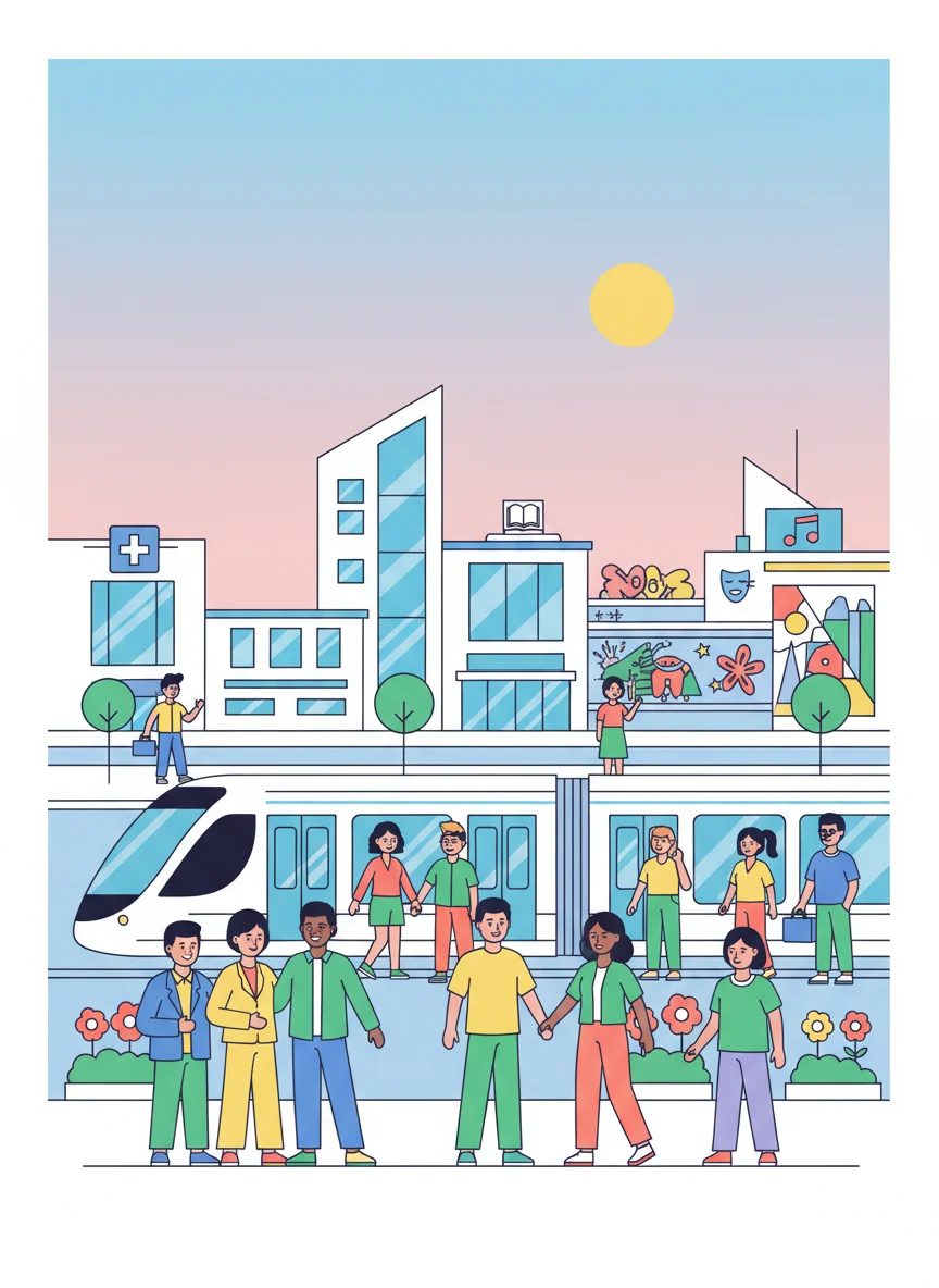 Positive Effects of Urbanisation