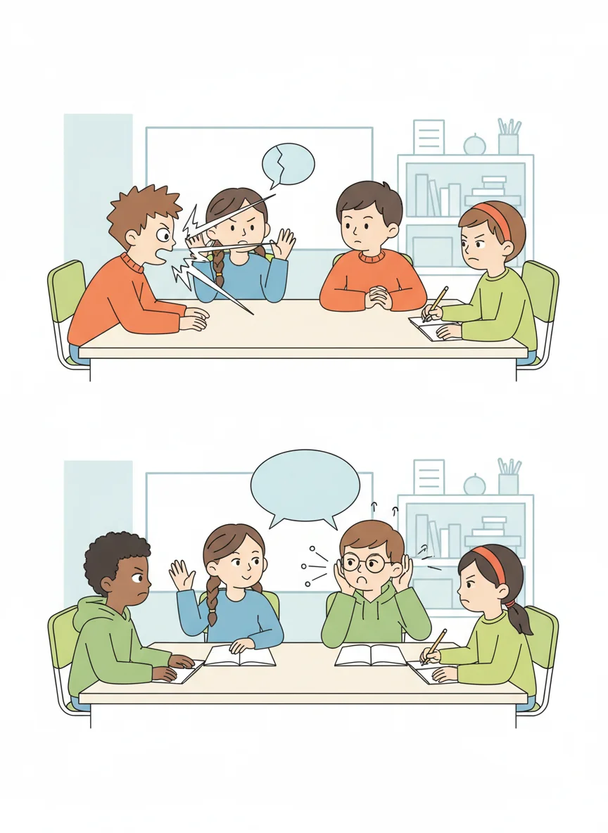 Scenario 1: Interrupting During Group Work