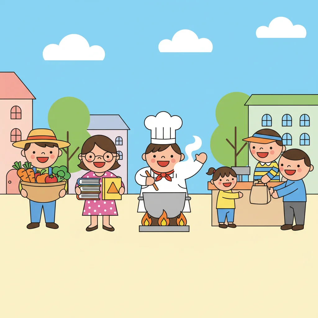 Producers and Consumers: Dual Roles