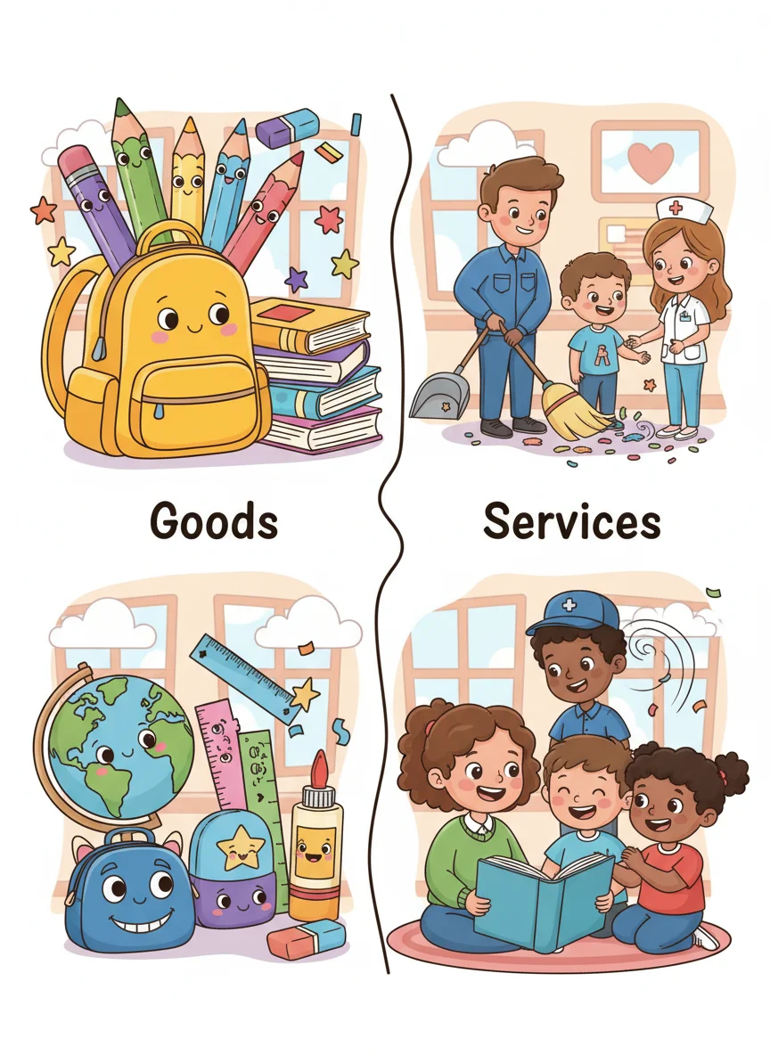 What Are Goods and Services?