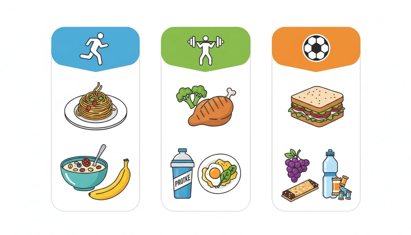 Activity-Specific Nutrition Comparison