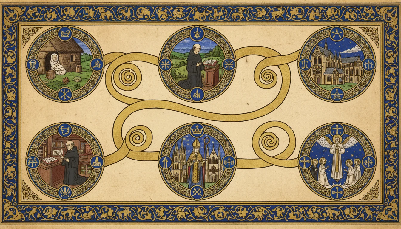 Timeline of St Dunstan's Life