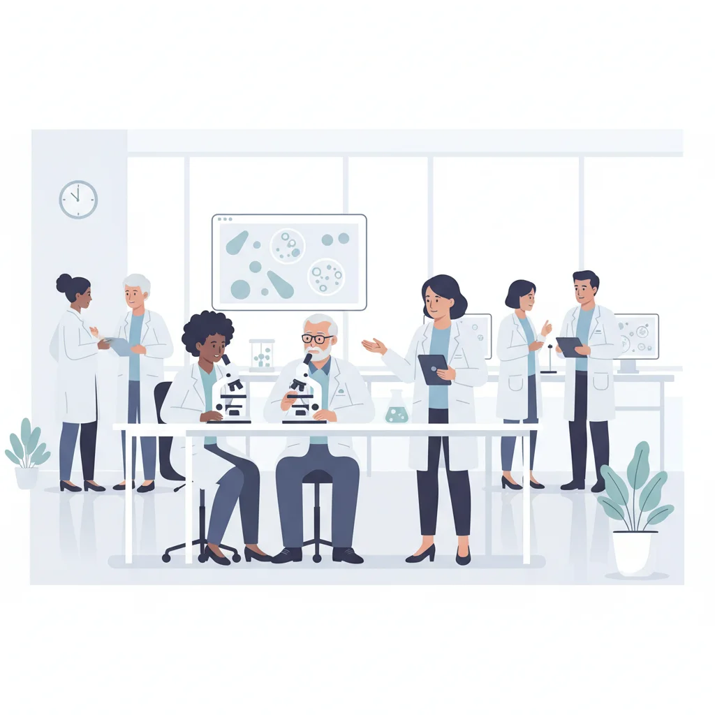 Scientists Work Together