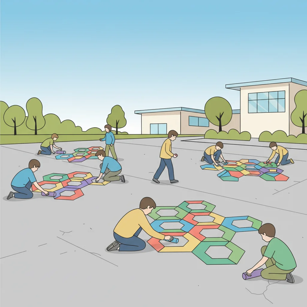 Outdoor Large-Scale Tessellations