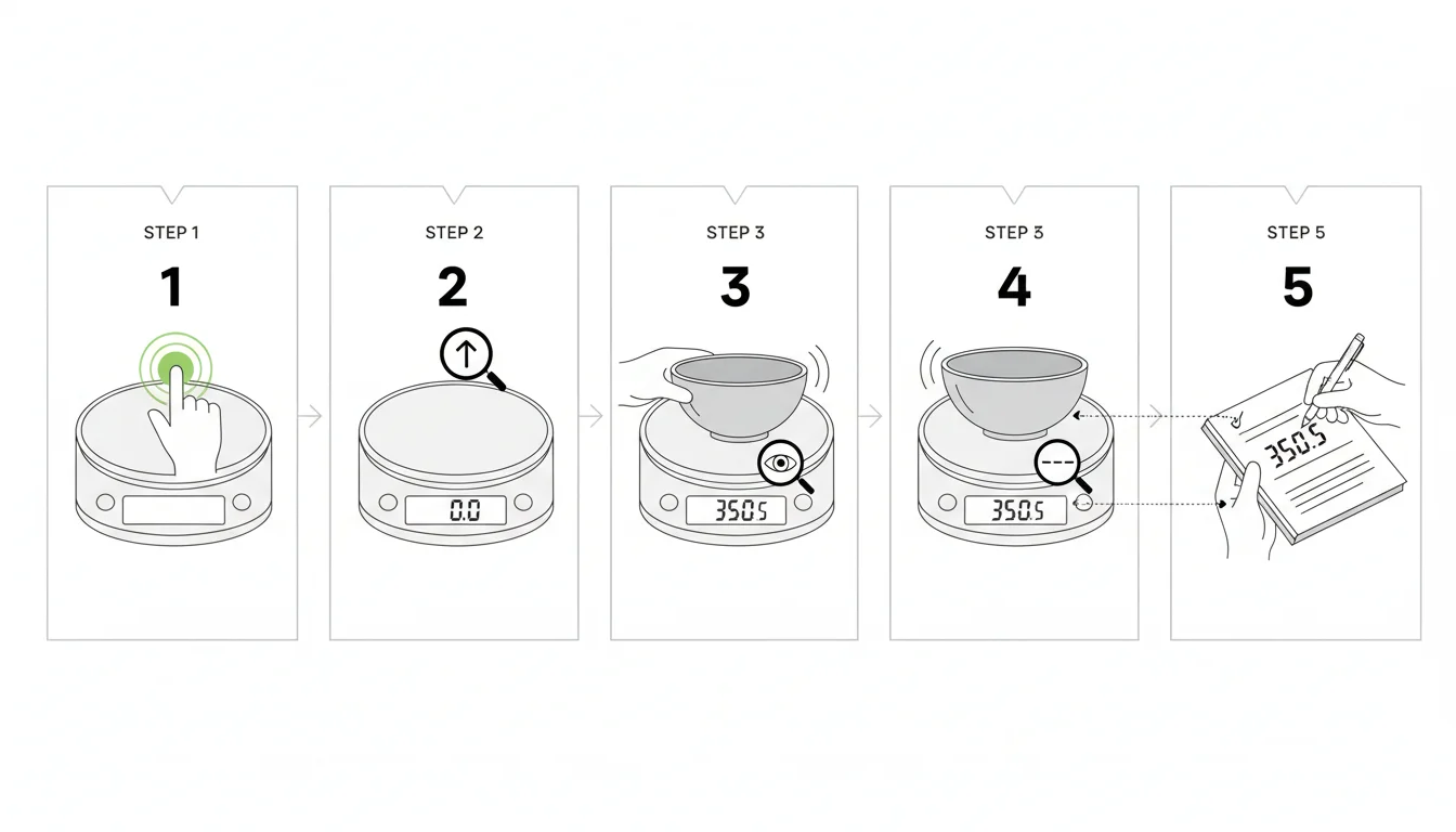 How to Use a Digital Scale