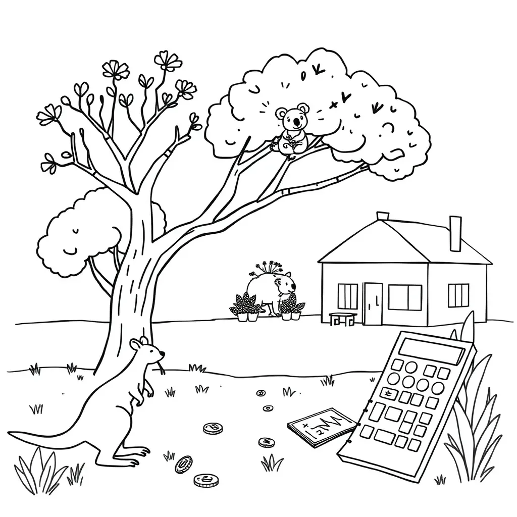 Worksheet illustration