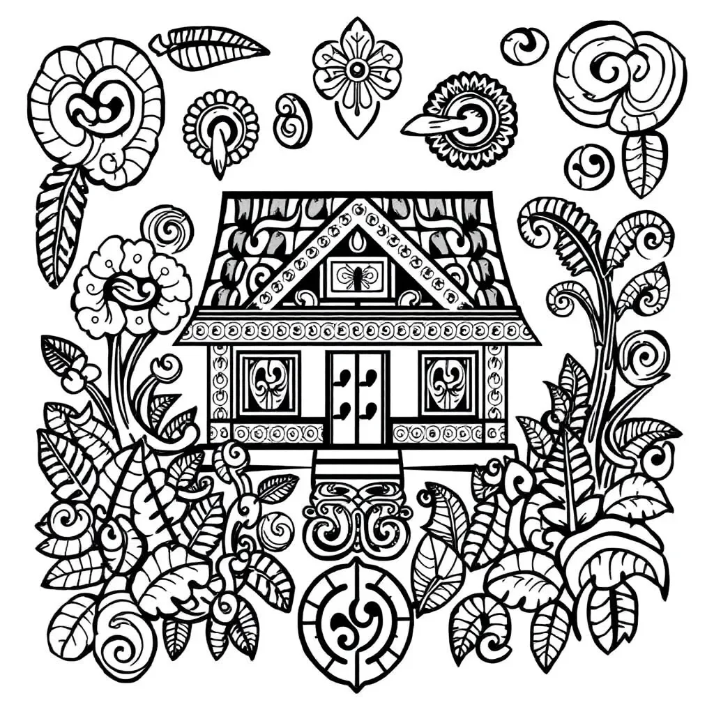 Te Reo Māori language illustration