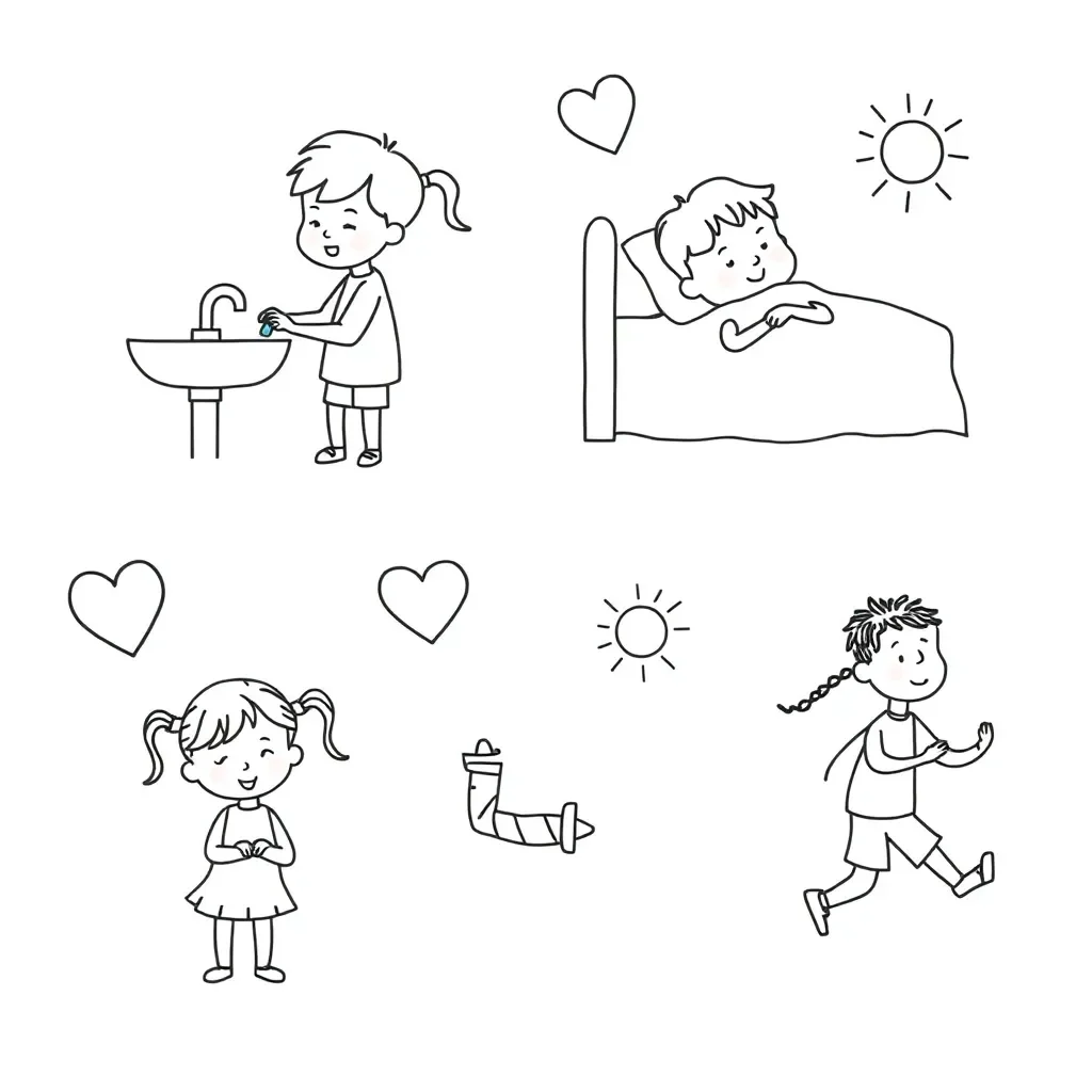 Worksheet illustration