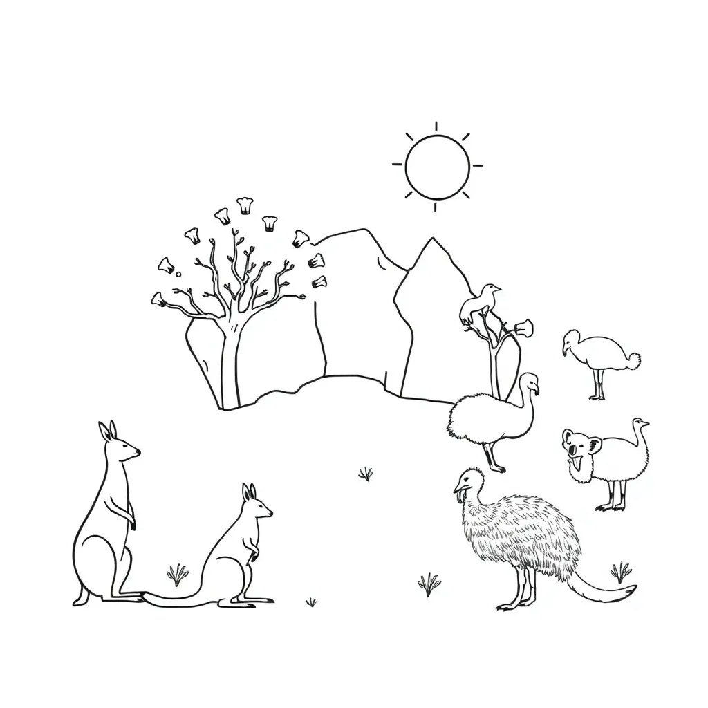 Worksheet illustration
